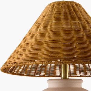   Modern European furniture - Rattan Empire Shade Table Lamp - www.oroa.com | Oroa.com