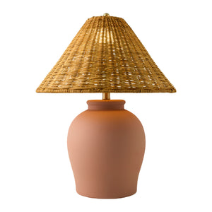   Modern European furniture - Rattan Empire Shade Table Lamp - www.oroa.com | Oroa.com