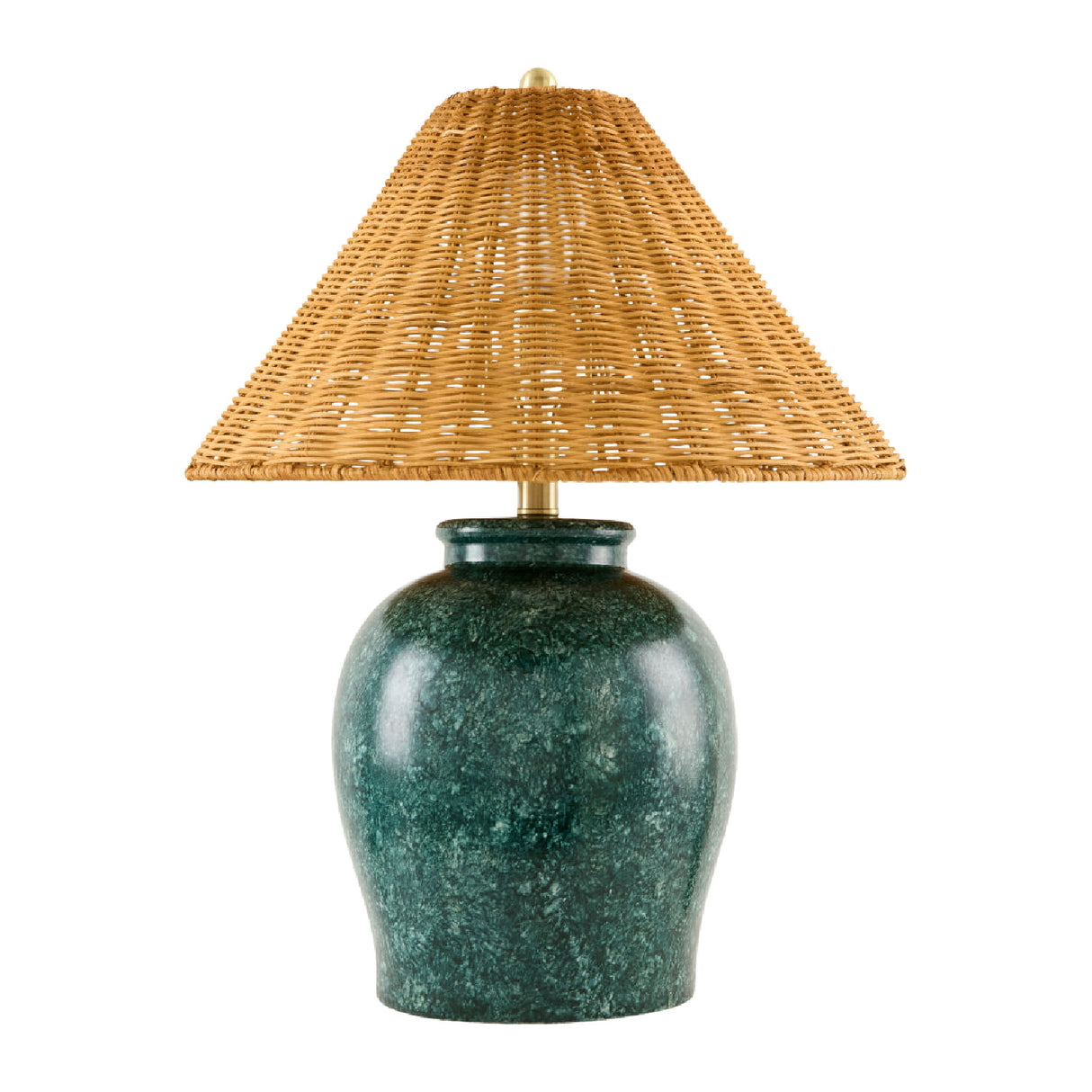   Modern European furniture - Rattan Empire Shade Table Lamp - www.oroa.com | Oroa.com