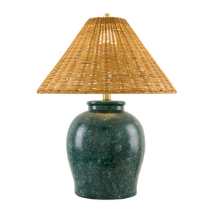   Modern European furniture - Rattan Empire Shade Table Lamp - www.oroa.com | Oroa.com