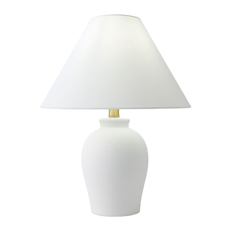   Modern European furniture - White Linen Empire Table Lamp - www.oroa.com | Oroa.com