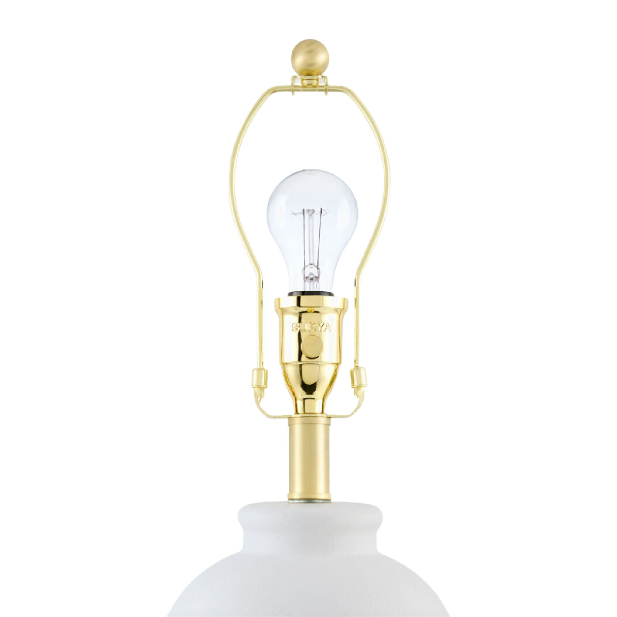  Modern European furniture - Brown Rattan Ceramic Table Lamp - www.oroa.com | Oroa.com