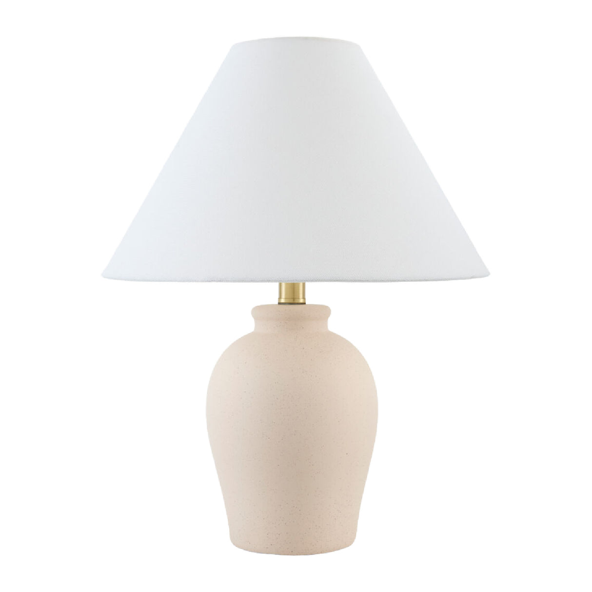   Modern European furniture - White Linen Empire Table Lamp - www.oroa.com | Oroa.com