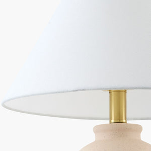   Modern European furniture - White Linen Empire Table Lamp - www.oroa.com | Oroa.com