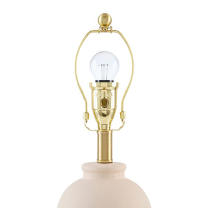   Modern European furniture - Brown Rattan Ceramic Table Lamp - www.oroa.com | Oroa.com