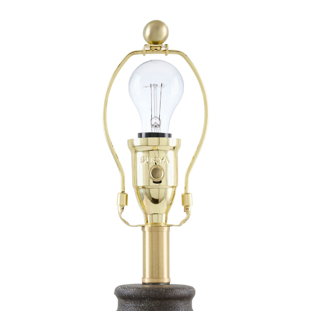   Modern European furniture - White Linen Empire Table Lamp - www.oroa.com | Oroa.com