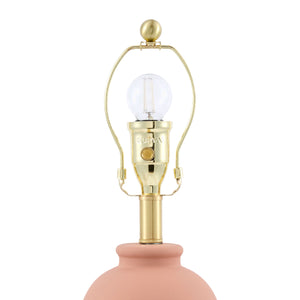   Modern European furniture - Brown Linen Pleated Table Lamp - www.oroa.com | Oroa.com