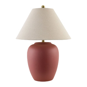  Modern European furniture - Ceramic Beige Linen Table Lamp - www.oroa.com | Oroa.com