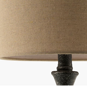   Modern European furniture - Linen Drum Shade Table Lamp - www.oroa.com | Oroa.com