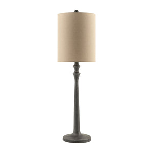   Modern European furniture - Linen Drum Shade Table Lamp - www.oroa.com | Oroa.com