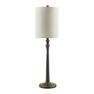   Modern European furniture - Linen Drum Shade Table Lamp - www.oroa.com | Oroa.com