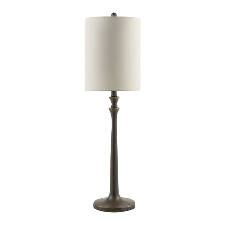   Modern European furniture - Linen Drum Shade Table Lamp - www.oroa.com | Oroa.com