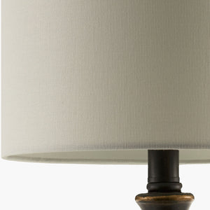   Modern European furniture - Linen Drum Shade Table Lamp - www.oroa.com | Oroa.com