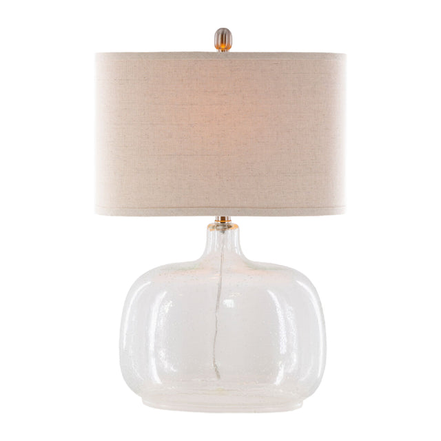 Modern European furniture - Clear Glass Table Lamp - www.oroa.com