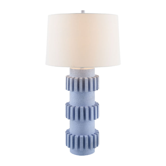 Modern European furniture - Modern Carved Accent Table Lamp - www.oroa.com