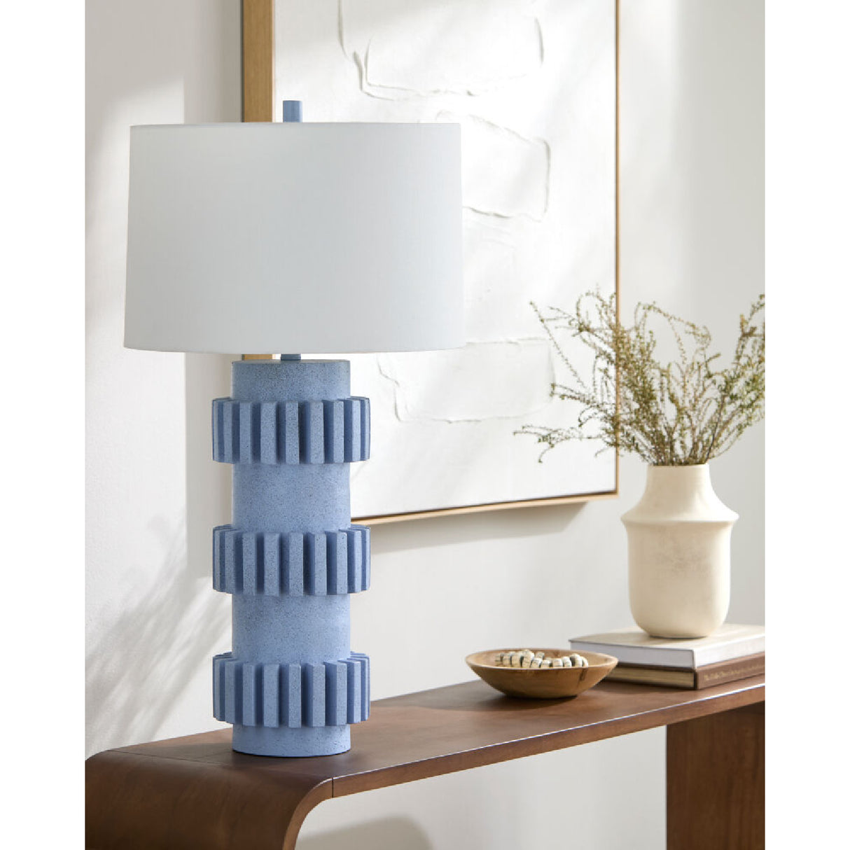   Modern European furniture - Modern Carved Accent Table Lamp - www.oroa.com | Oroa.com