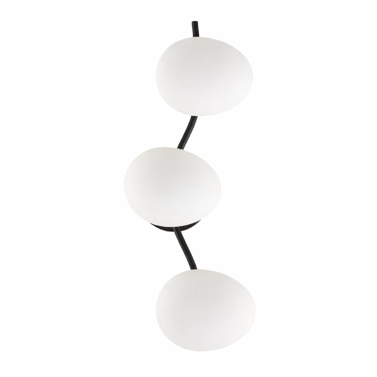   Modern European furniture - 3-Light White Glass Wall Lamp - www.oroa.com | Oroa.com