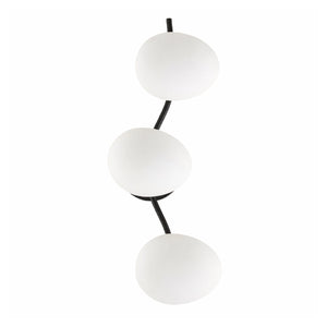   Modern European furniture - 3-Light White Glass Wall Lamp - www.oroa.com | Oroa.com