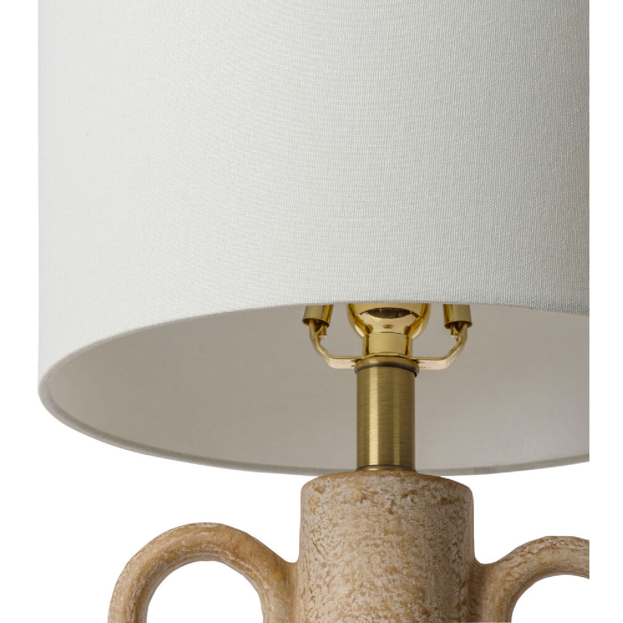  Modern European furniture - Beige Ceramic Accent Table Lamp - www.oroa.com | Oroa.com