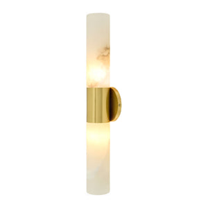   Modern European furniture - White Stone Tube Wall Lamp - www.oroa.com | Oroa.com
