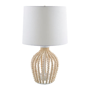   Modern European furniture - Wooden Beads Accent Table Lamp - www.oroa.com | Oroa.com