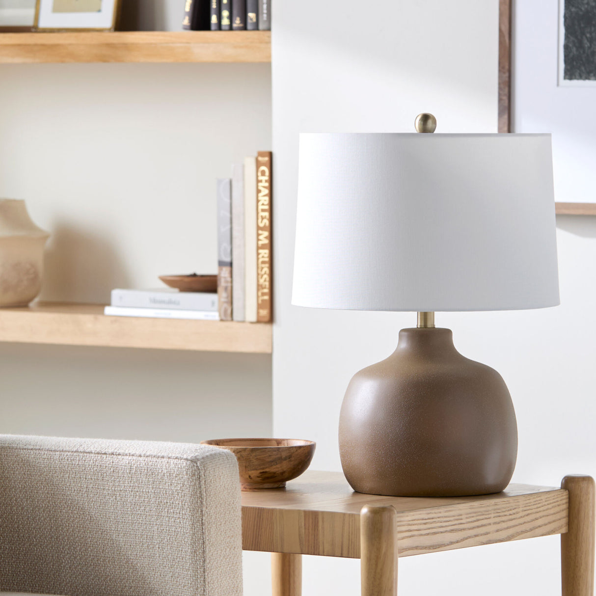   Modern European furniture - Hand-painted Base Accent Table Lamp - www.oroa.com | Oroa.com