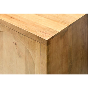   Modern furniture - Mango Wood 2-Door Cabinet - www.oroa.com | Oroa.com