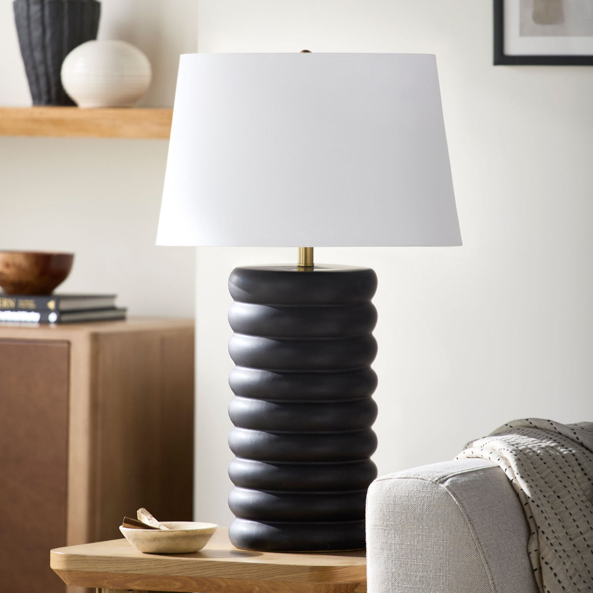   Modern European furniture - Glazed Ceramic Table Lamp - www.oroa.com | Oroa.com