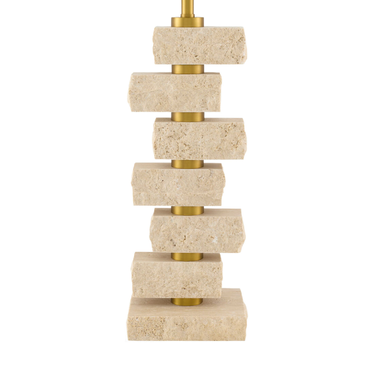   Modern European furniture - Organic Marble Stacked Table Lamp - www.oroa.com | Oroa.com