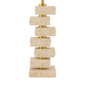   Modern European furniture - Organic Marble Stacked Table Lamp - www.oroa.com | Oroa.com