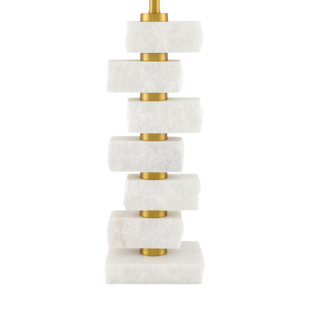   Modern European furniture - Organic Marble Stacked Table Lamp - www.oroa.com | Oroa.com