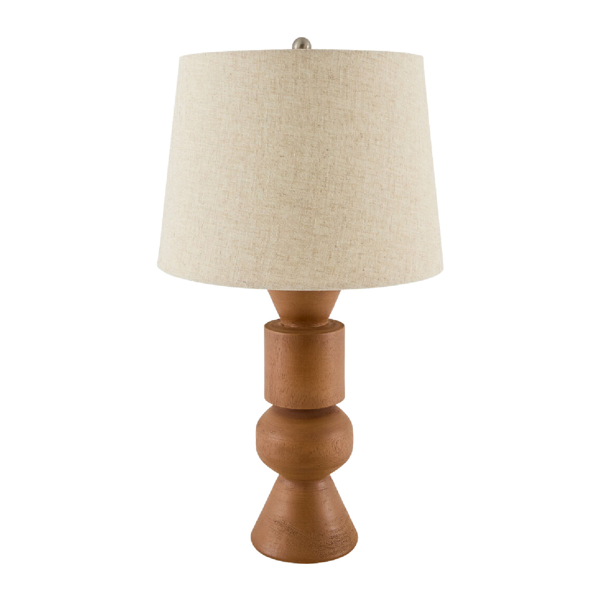   Modern European furniture - Brown Geometrical Accent Table Lamp - www.oroa.com | Oroa.com