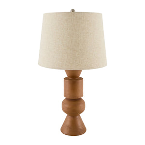   Modern European furniture - Brown Geometrical Accent Table Lamp - www.oroa.com | Oroa.com