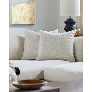   Modern European furniture - Beige Woven Poly Insert Pillow - www.oroa.com | Oroa.com