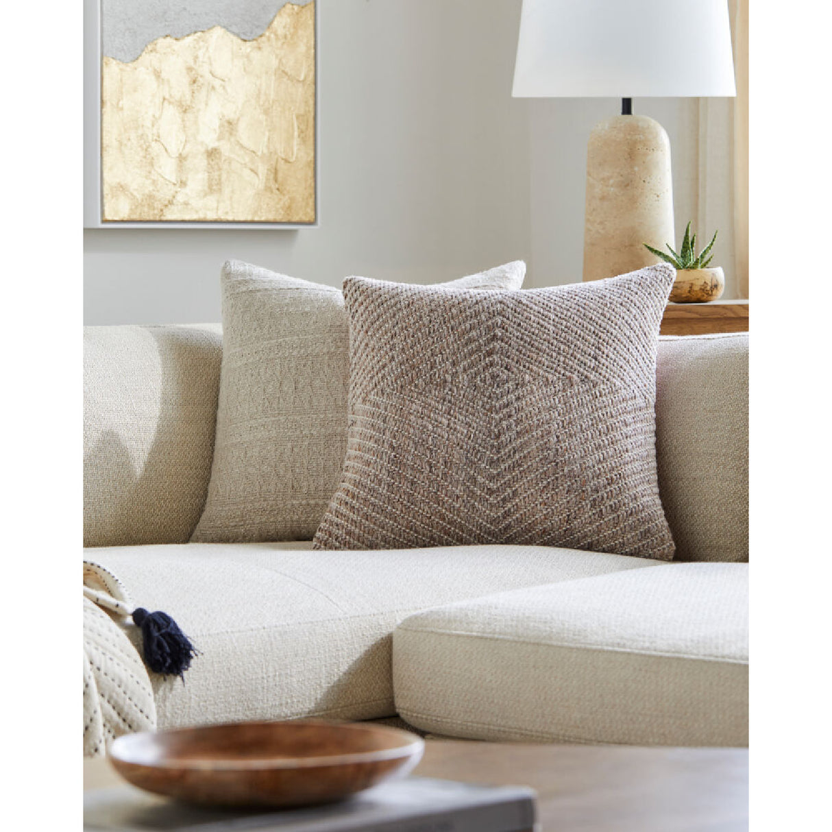   Modern European furniture - Woven Yarn Poly Insert Pillow - www.oroa.com | Oroa.com