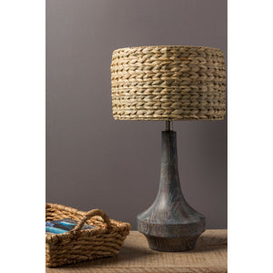   Modern European furniture - Braided Natural Seagrass Table Lamp - www.oroa.com | Oroa.com