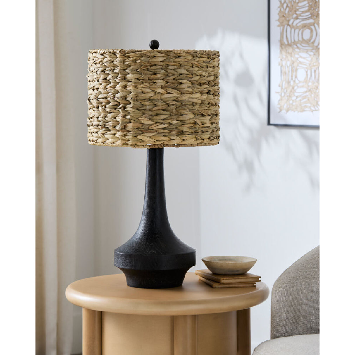  Modern European furniture - Braided Shade Accent Table Lamp - www.oroa.com | Oroa.com
