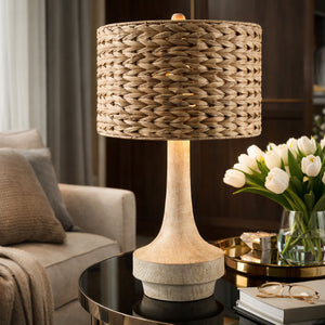   Modern European furniture - Braided Shade Accent Table Lamp - www.oroa.com | Oroa.com