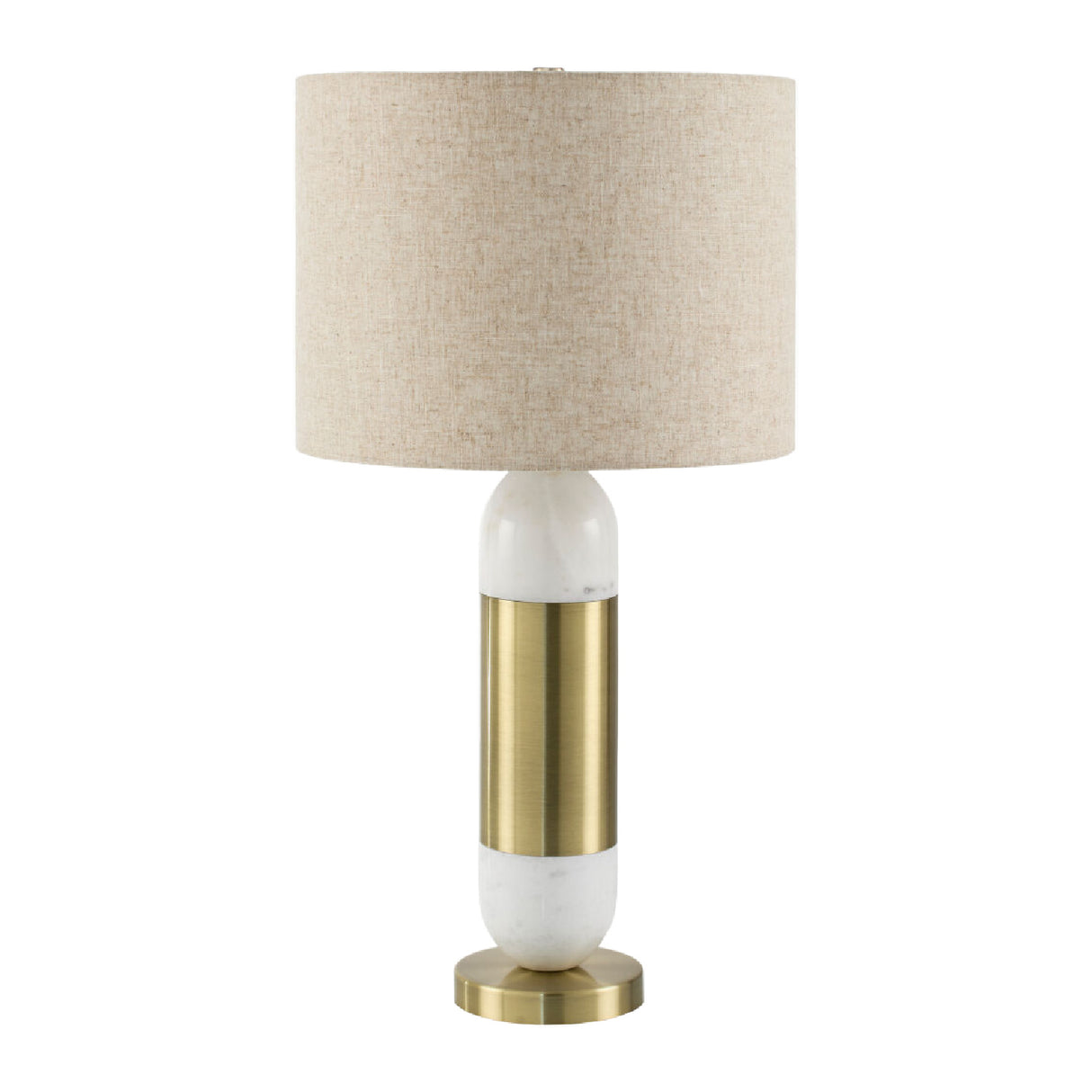   Modern European furniture - Gold Wrapped Marble Table Lamp - www.oroa.com | Oroa.com