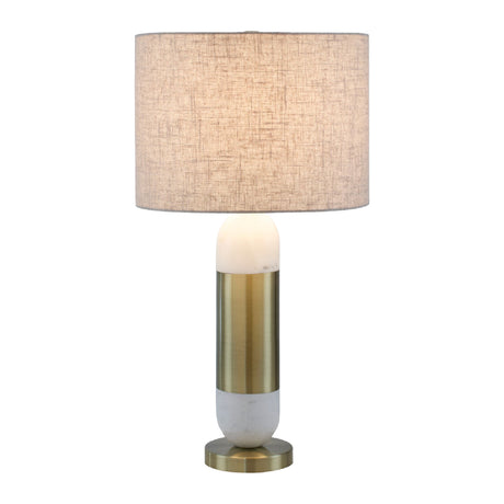   Modern European furniture - Gold Wrapped Marble Table Lamp - www.oroa.com | Oroa.com