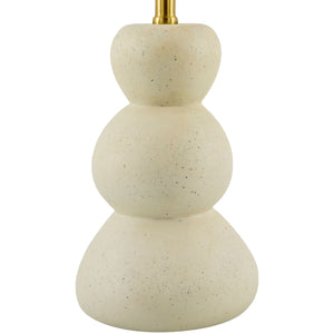   Modern European furniture - White Linen Modern Table Lamp - www.oroa.com | Oroa.com
