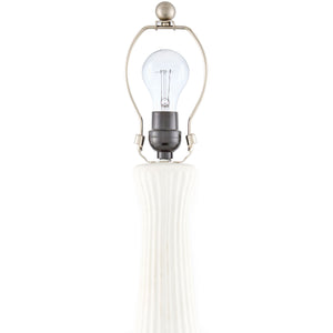   Modern European furniture - White Concrete Linen Table Lamp - www.oroa.com | Oroa.com