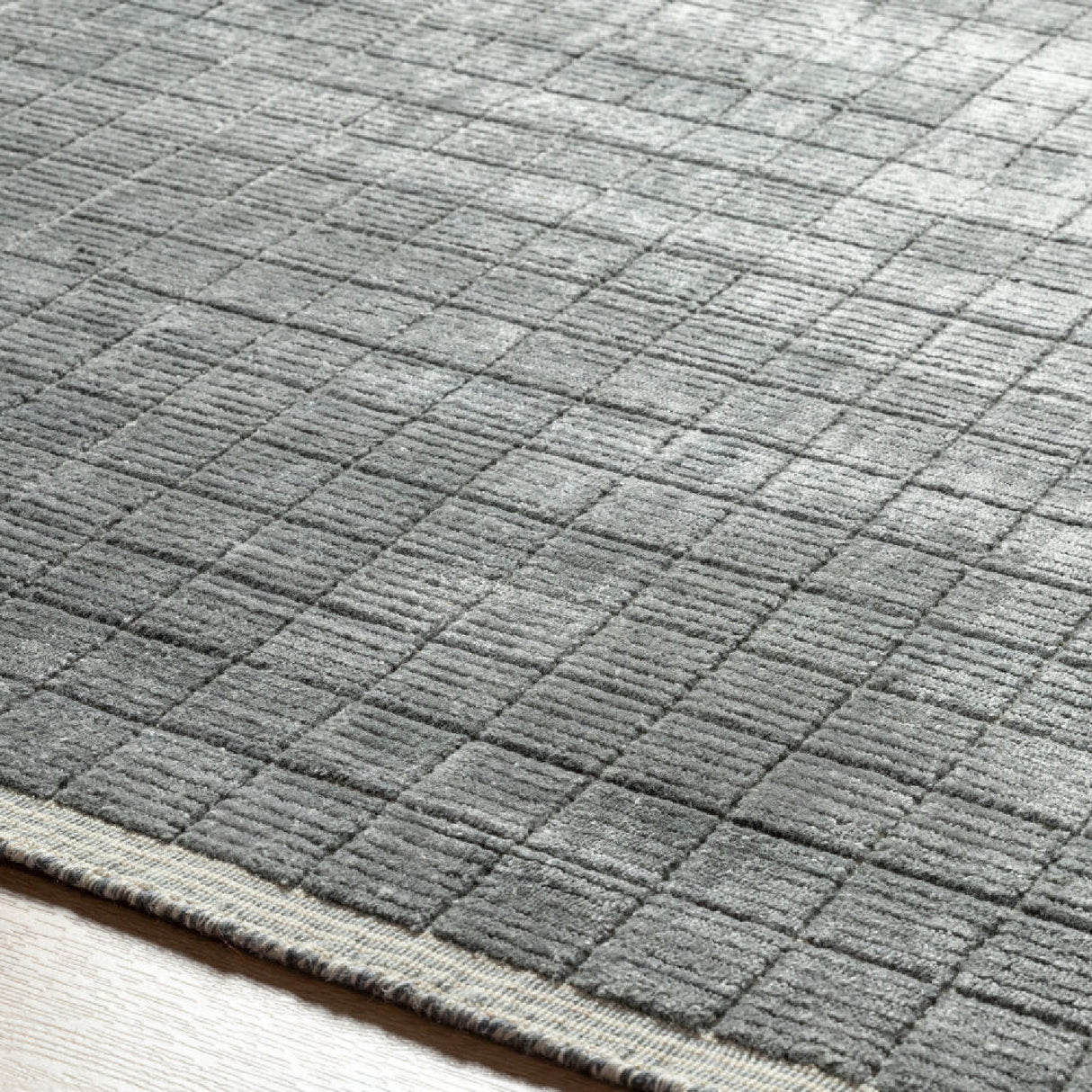   Modern furniture - Hand-Loomed Square Pattern Carpet - www.oroa.com | Oroa.com