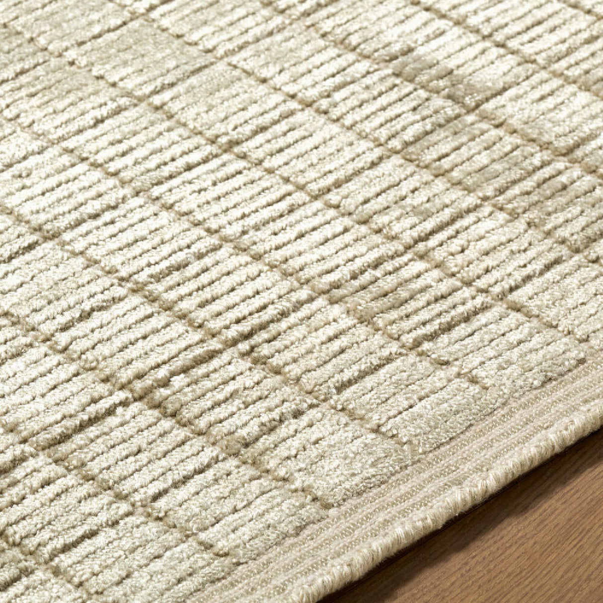   Modern furniture - Hand-Loomed Square Pattern Carpet - www.oroa.com | Oroa.com