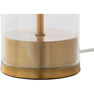   Modern European furniture - Clear Glass Body Table Lamp - www.oroa.com | Oroa.com
