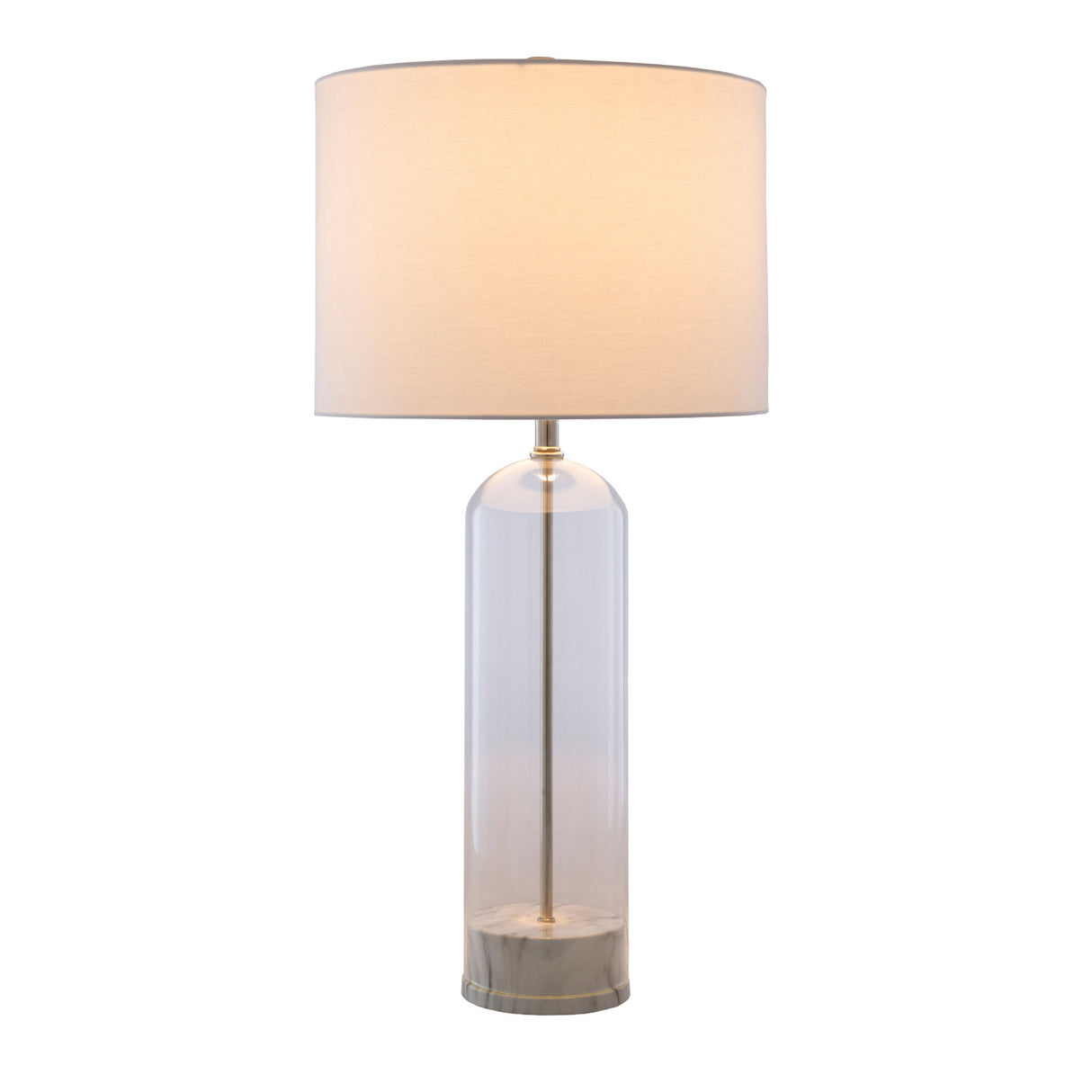   Modern European furniture - Clear Glass Body Table Lamp - www.oroa.com | Oroa.com