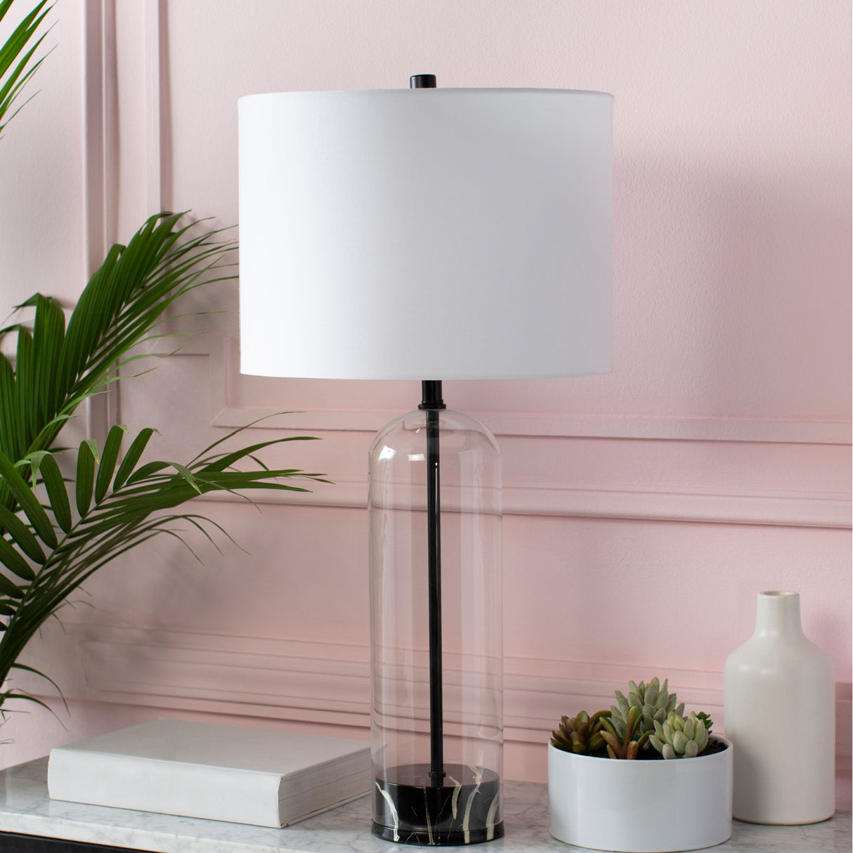   Modern European furniture - Clear Glass Body Table Lamp - www.oroa.com | Oroa.com