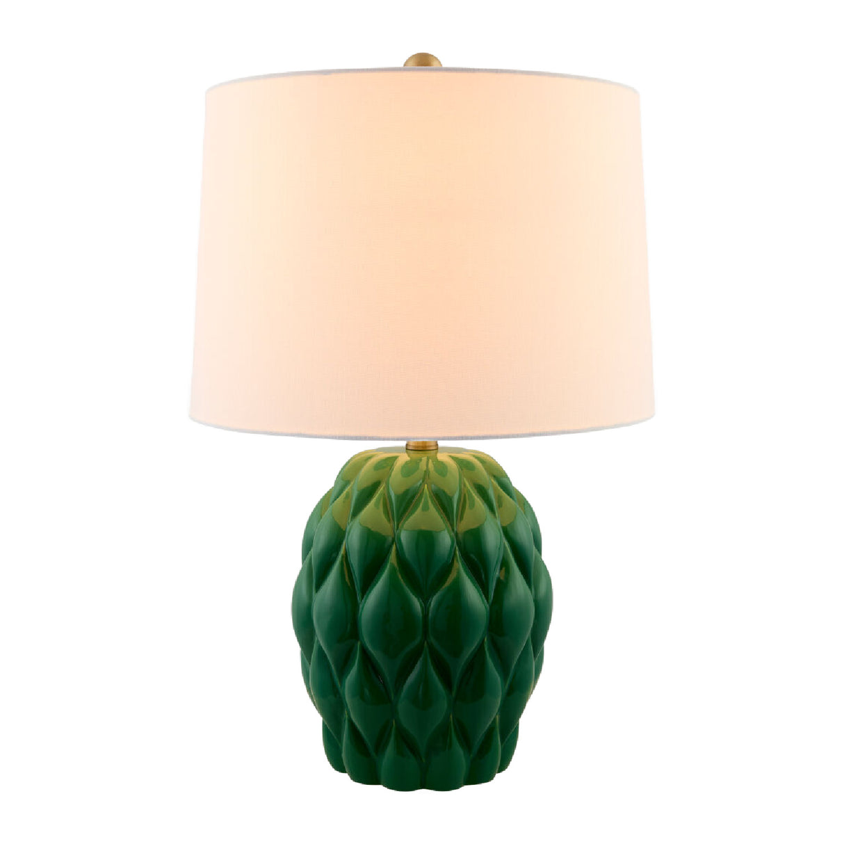   Modern European furniture - Reliefed Ceramic Accent Table Lamp - www.oroa.com | Oroa.com