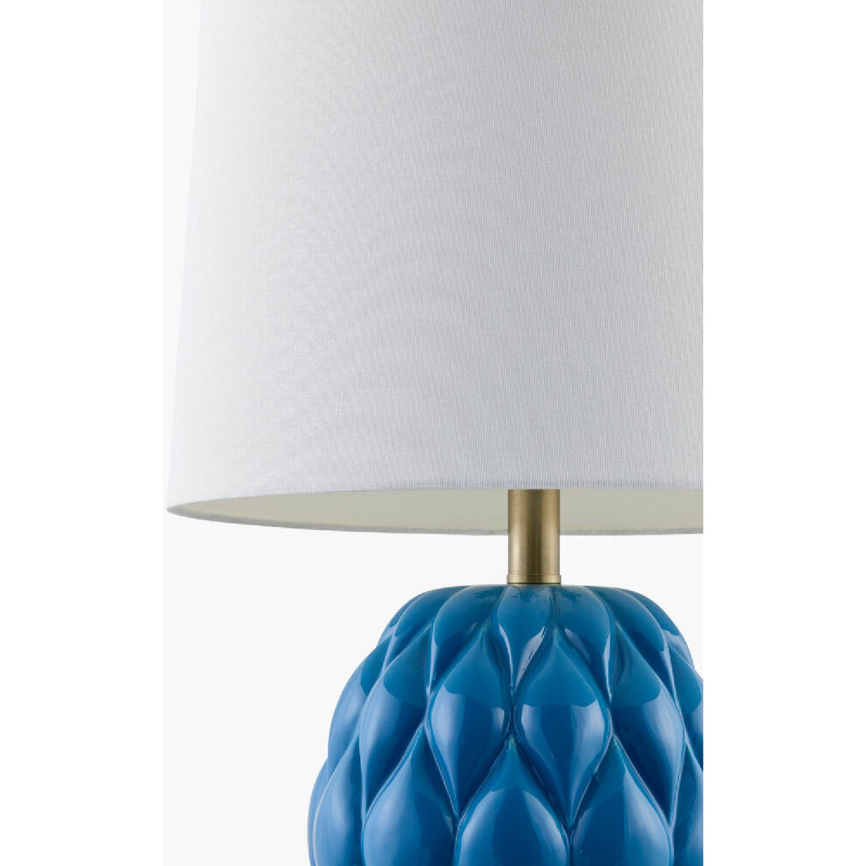   Modern European furniture - Reliefed Ceramic Accent Table Lamp - www.oroa.com | Oroa.com