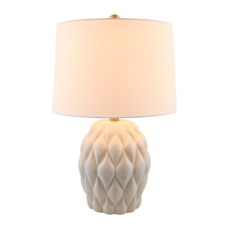   Modern European furniture - Reliefed Ceramic Accent Table Lamp - www.oroa.com | Oroa.com